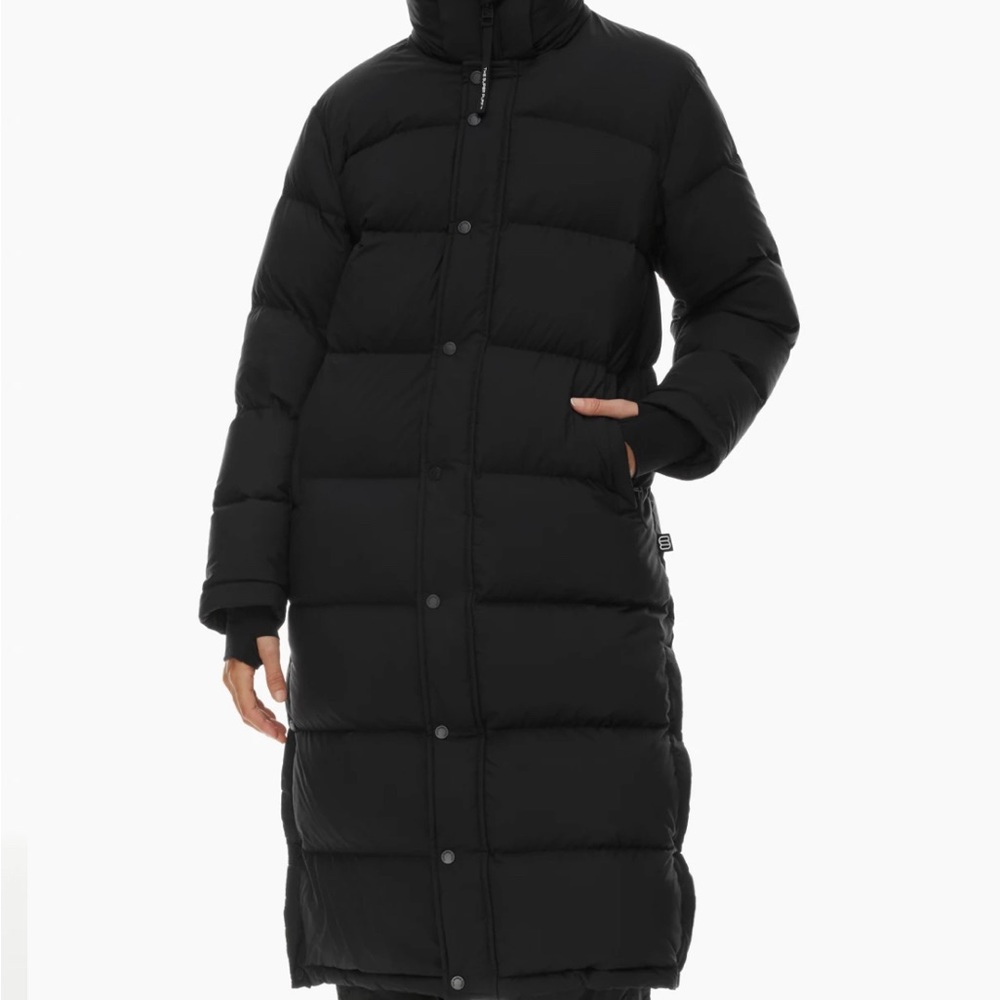 Aritzia super puff long black matte